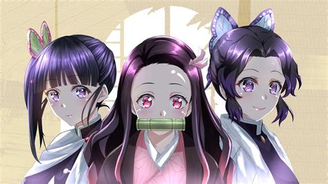 Kamado Nezuko/Kochou Shinobu .